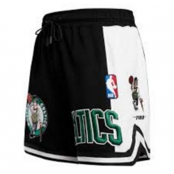 NBA Shorts Boston Celtics Black White NBA Shorts Boston Celtics Black White