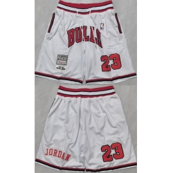 Men Chicago Bulls 23 Michael Jordan Black Shorts   Men Chicago Bulls 23 Michael Jordan Black Shorts