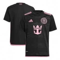 Youth Inter Miami CF adidas Black 2024 La Noche Replica Jersey