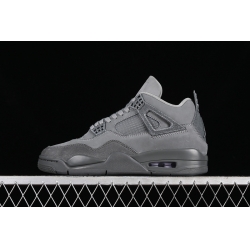 AIR JORDAN 4 RETRO PARIS OLYMPICS SMOKE GREY IRON GREY CEMENT GREY PARTICLE GREY