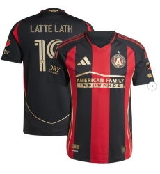 Men's Atlanta United FC Emmanuel Latte Lath adidas Black 2025 The Connector Authentic Player Jersey Men's Atlanta United FC Emmanuel Latte Lath adidas Black 2025 The Connector Authentic Player Jersey