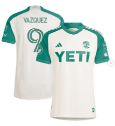 Mens Austin FC Brandon Vazquez adidas Tan 2024 The Armadillo Kit Authentic Player Jersey Mens Austin FC Brandon Vazquez adidas Tan 2024 The Armadillo Kit Authentic Player Jersey