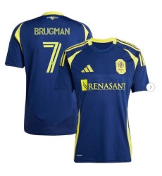 Mens Nashville SC Gastón Brugman adidas Navy 2025 The Heart of Nashville Kit Replica Player Jersey Mens Nashville SC Gastón Brugman adidas Navy 2025 The Heart of Nashville Kit Replica Player Jersey