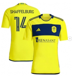 Mens Nashville SC Jacob Shaffelburg adidas Yellow 2024 The 615 Kit Replica Player Jersey Mens Nashville SC Jacob Shaffelburg adidas Yellow 2024 The 615 Kit Replica Player Jersey