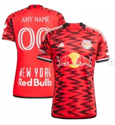 Men New York Red Bulls adidas Red 2024 Legacy Authentic Custom Jersey Men New York Red Bulls adidas Red 2024 Legacy Authentic Custom Jersey