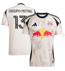 Men's New York Red Bulls Eric Maxim Choupo-Moting adidas Tan 2025 Stone Kit Replica Player Jersey Men's New York Red Bulls Eric Maxim Choupo-Moting adidas Tan 2025 Stone Kit Replica Player Jersey
