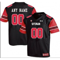 NCAA UTAH Customized Jersey Black