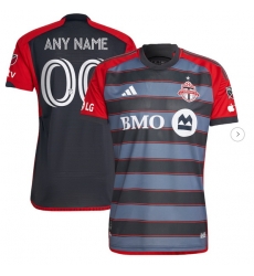 Men's Toronto FC adidas Gray 2023 Club Kit Authentic Custom Jersey Men's Toronto FC adidas Gray 2023 Club Kit Authentic Custom Jersey