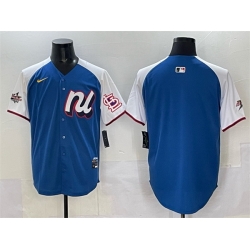 Men National League St  Louis Cardinals Blank Blue Alternate 2025 All Star Edition Limited Stitched Baseball Jersey Men National League St  Louis Cardinals Blank Blue Alternate 2025 All Star Edition Limited Stitched Baseball Jersey