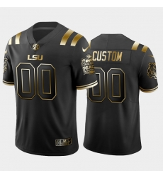 LSU Tigers Custom Black Golden Edition Men'S Jersey LSU Tigers Custom Black Golden Edition Men'S Jersey