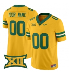 Men Women Youth Baylor Bears 2024 Vapor Limited Custom Jersey All Stitched Gold Men Women Youth Baylor Bears 2024 Vapor Limited Custom Jersey All Stitched Gold