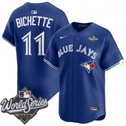 Men Toronto Blue Jays 11 Bo Bichette Royal Cool Base Stitched Baseball Jersey Men Toronto Blue Jays 11 Bo Bichette Royal Cool Base Stitched Baseball Jersey