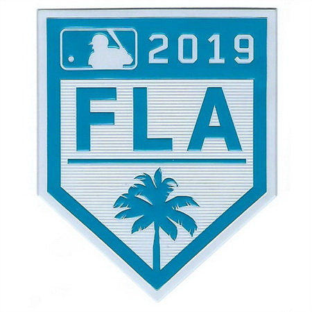 Men 2019 Grapefruit League MLB Spring Training TPU EmbossTech Jersey Patch Biaog