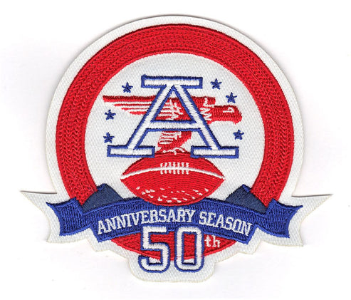 AFL 50th Anniversary Season Jersey Patch 2009 II Biaog